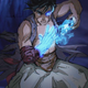 Aladdin, imbued with dark power, Cable-style.